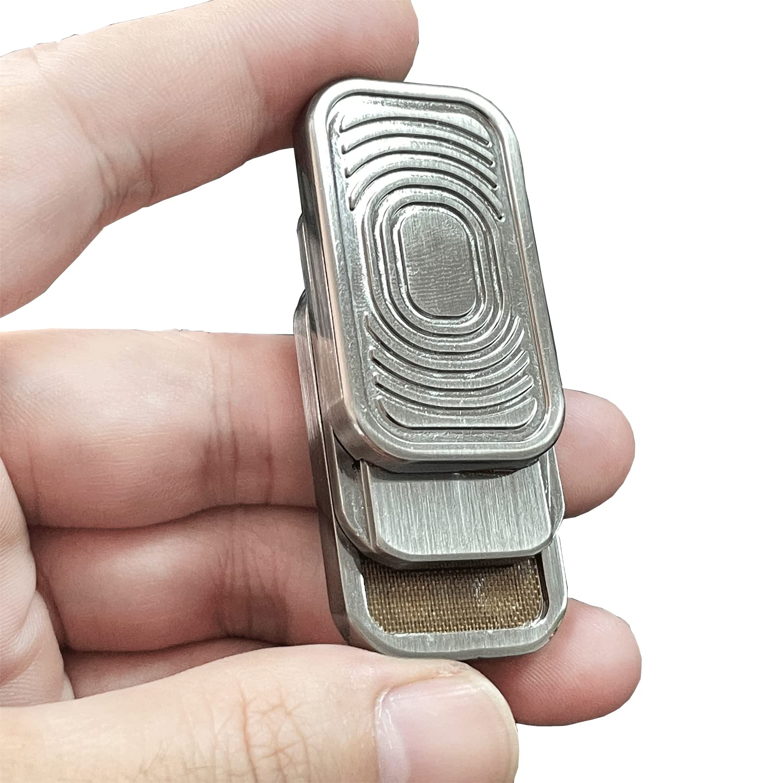 Amazon | CP3 三層 Fidget Slider 成人 EDC 金属フィジェットトイ自閉