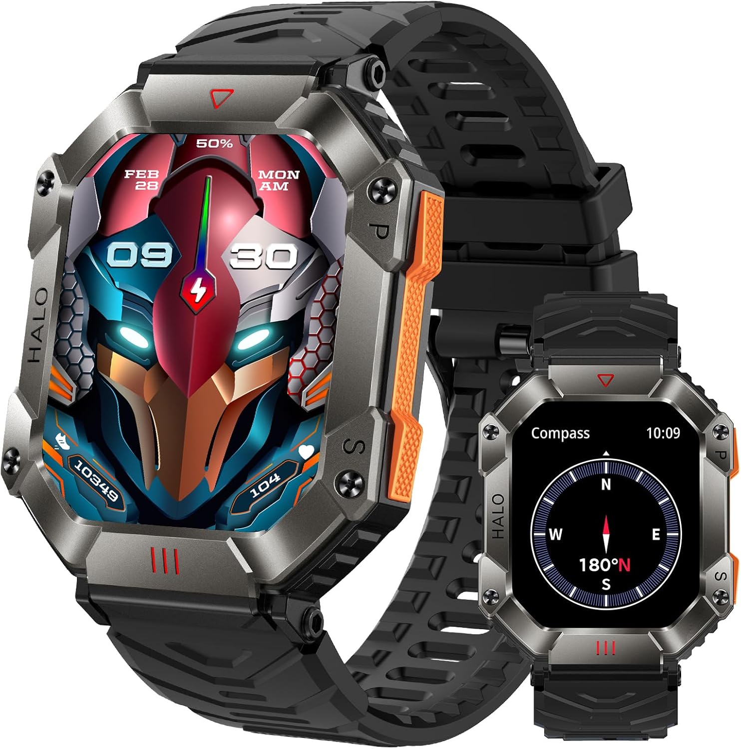 Amazon.com: Military Smart Watch for Men 2.0