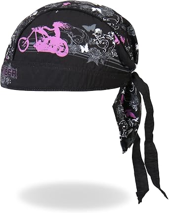 Hot Leathers HWH1022 Lady Rider Stud Headwrap - Adjustable