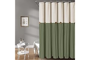 Awellife Farmhouse Shower Curtain: Rustic Charm for Your Bathroom