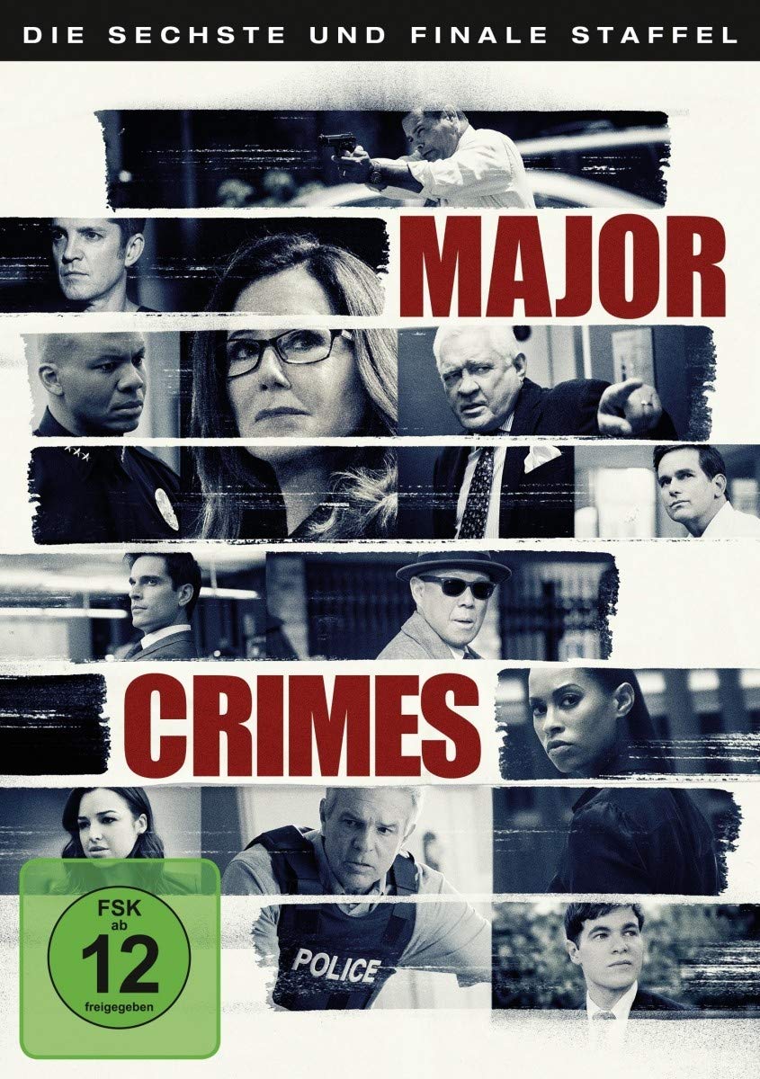 Major Crimes Temporada 6 DVD, pack completo de la serie de intriga y suspense