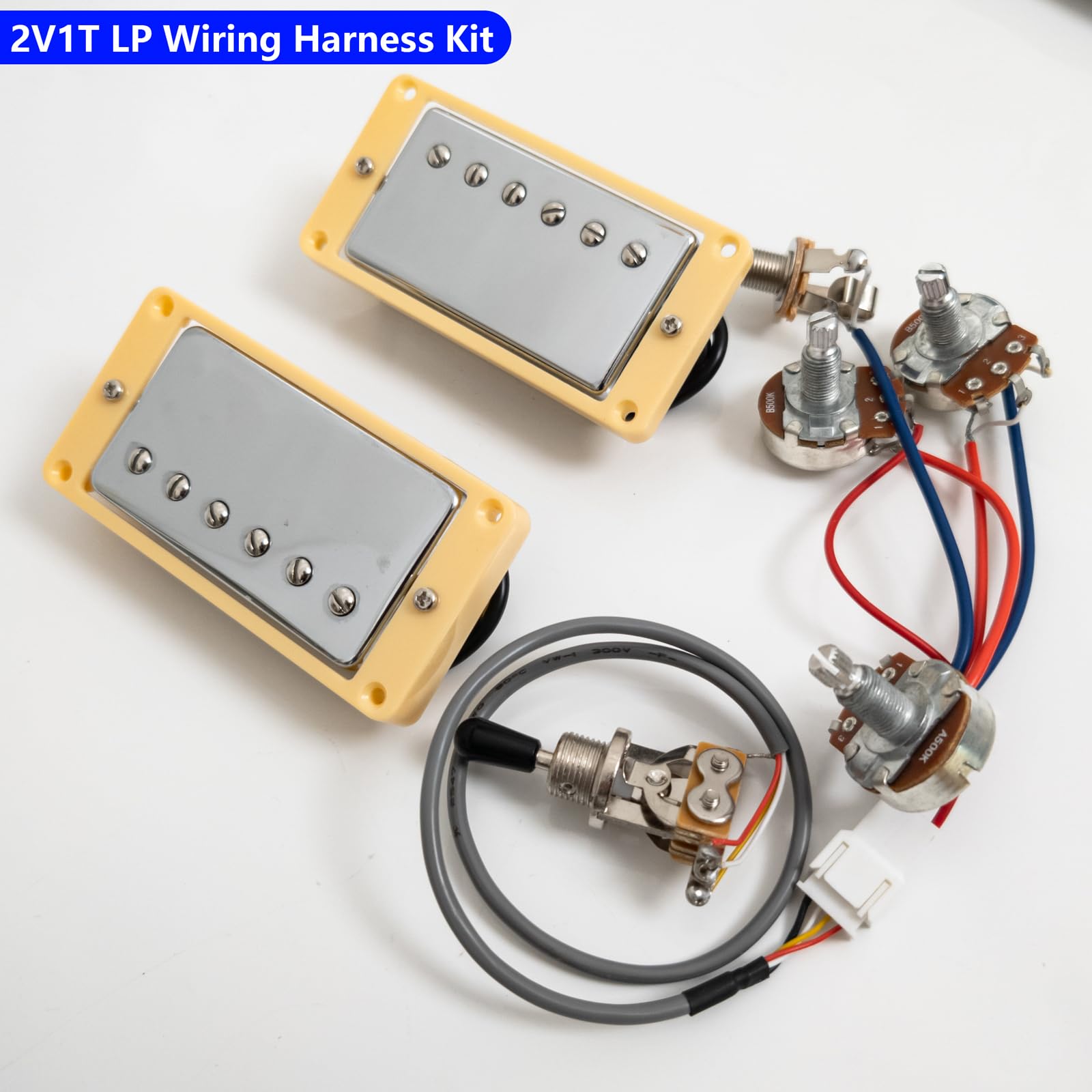 Humbucker do gitary elektrycznej, zestaw przetworników do gitary elektrycznej Gibson LP SG, ciepła szyjka 7,5 K + mocny magnes ceramiczny z mostkiem 15K, kompatybilne ulepszenie do okablowania gitary