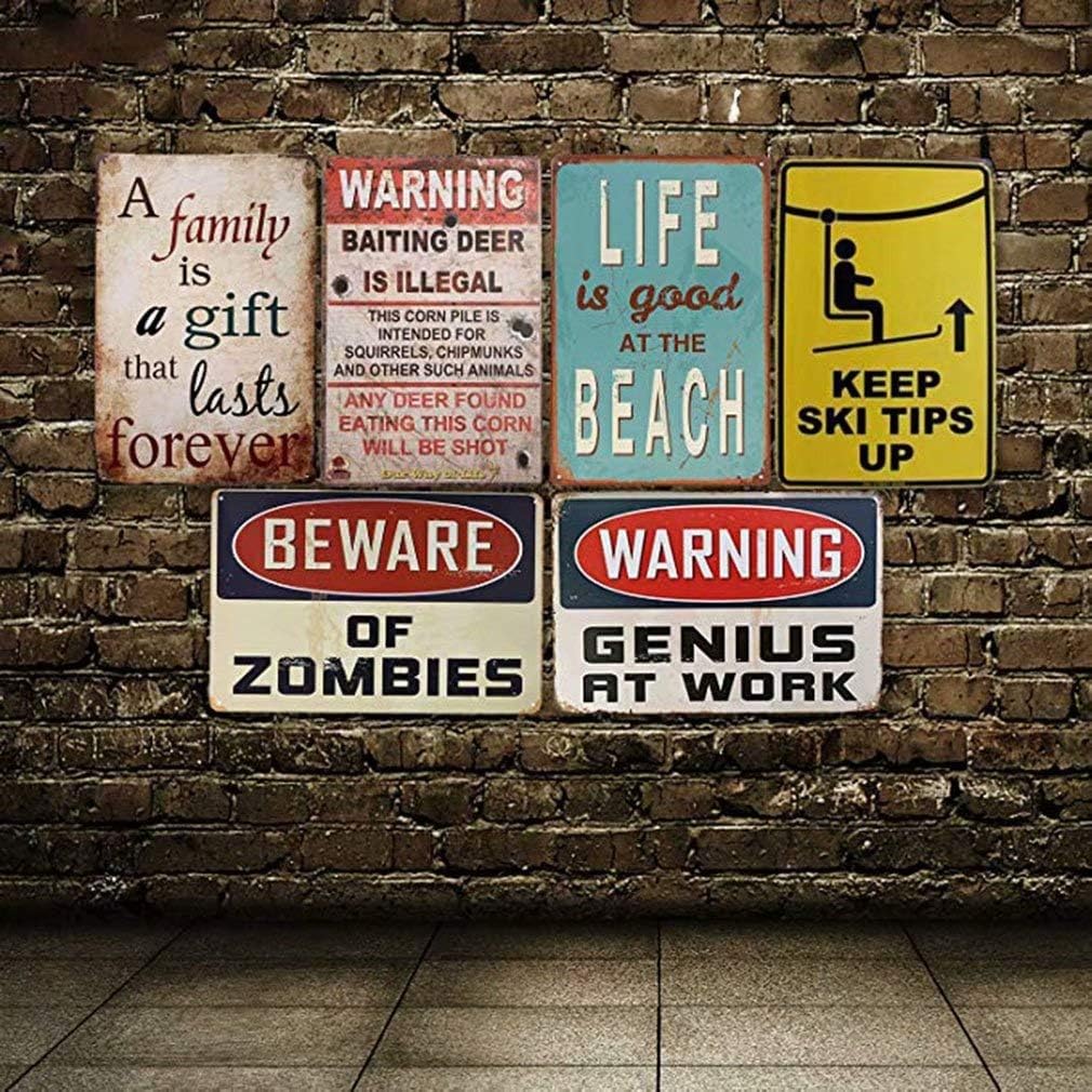 Exсluѕіvе Dіѕсоunt 60% Prісе Joycenie Tin Sign New Aluminum Metal Sign Safety Caution Quarantine Area Sign 8x12 Inch
