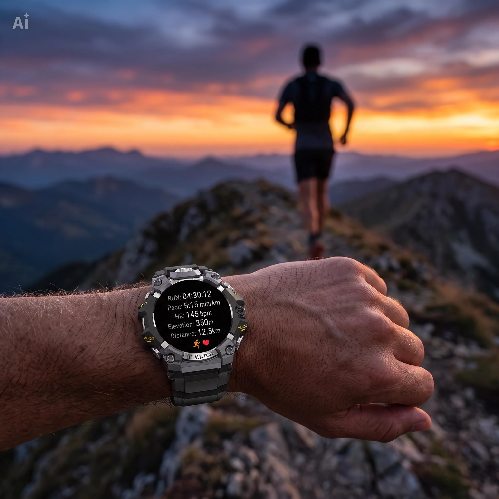 Smartwatch 4G Android indipendente T-Rex Q668 Pro con GPS e Videochiamate Display AMOLED 1.95" 4GB+32GB, Doppia Fotocamera 8MP, Frequenza Cardiaca, Pressione, Sonno, SpO2 – Supporta SIM