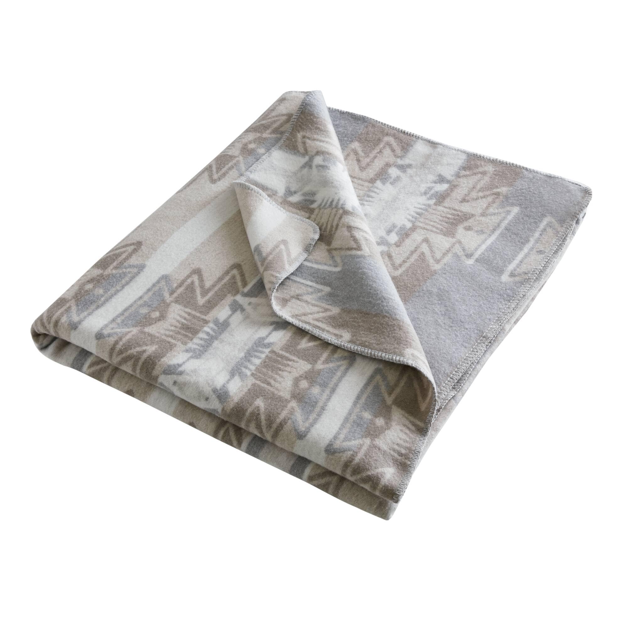 Amazon.com: Woolrich Cotton Blend Blanket King with Whipstitch