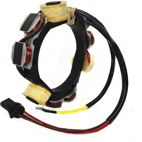 Miniatura 4 de Estator para fueraborda Johnson Evinrude 12Amp 173-4560 584560 763763 35 40 50 60 65 70HP 1992-2005 23Cyl 2Stroke Loop cargado