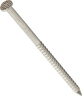 Simpson Strong Tie T6SND5 6D Cedar and Redwood Siding Nails 2-Inch and 13-Gauge, 316 Stainless Steel, 5-Pounds, 1225 Nails