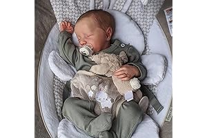 BABESIDE Lifelike Reborn Baby Dolls Boy 17" Soft and Realistic Full-Body Vinyl...