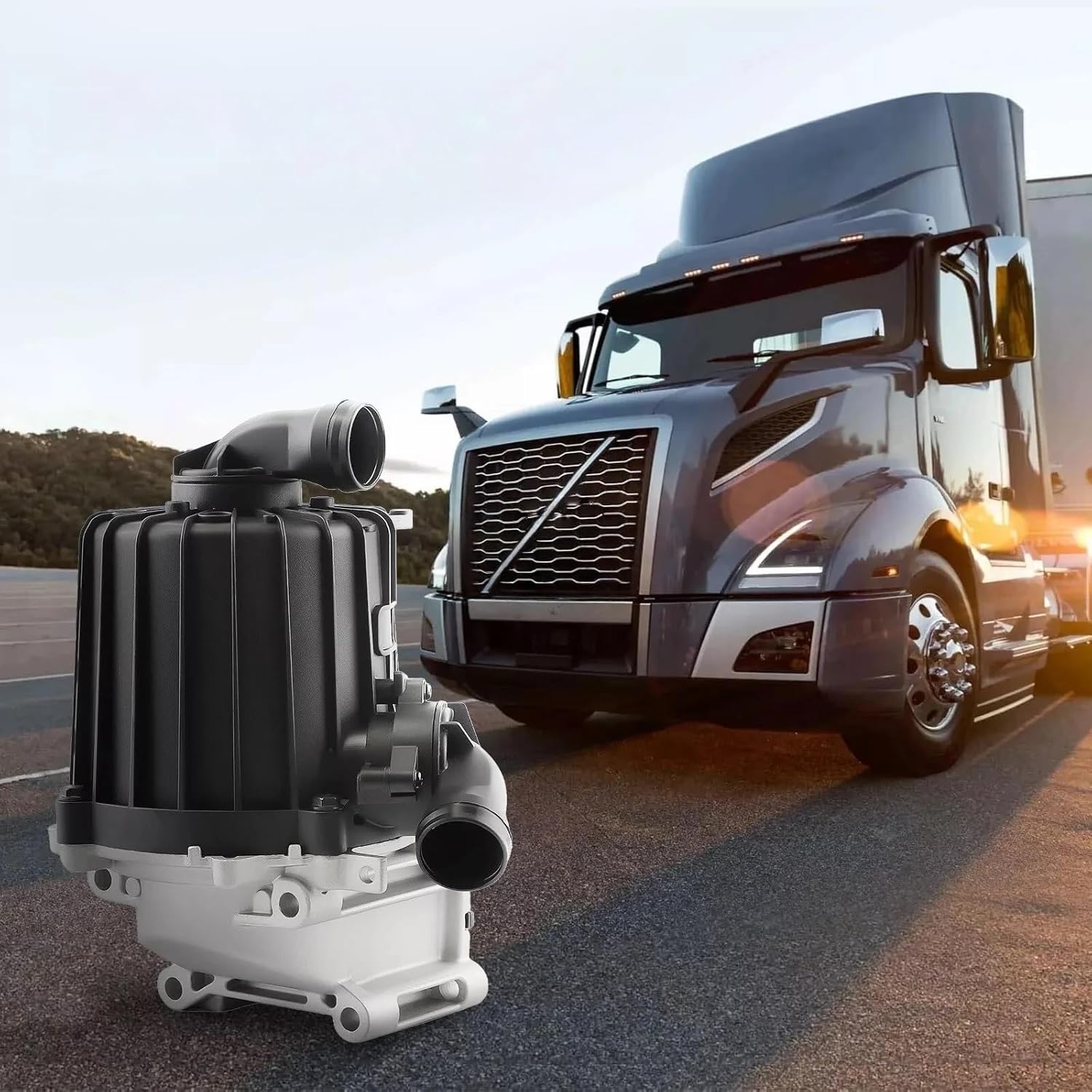 VOLVOに適合 D13 クランクケースベンチレーションオイルセパレーター 21373547 【オートバイエアシリンダーキットボア】 22877306 ガ
