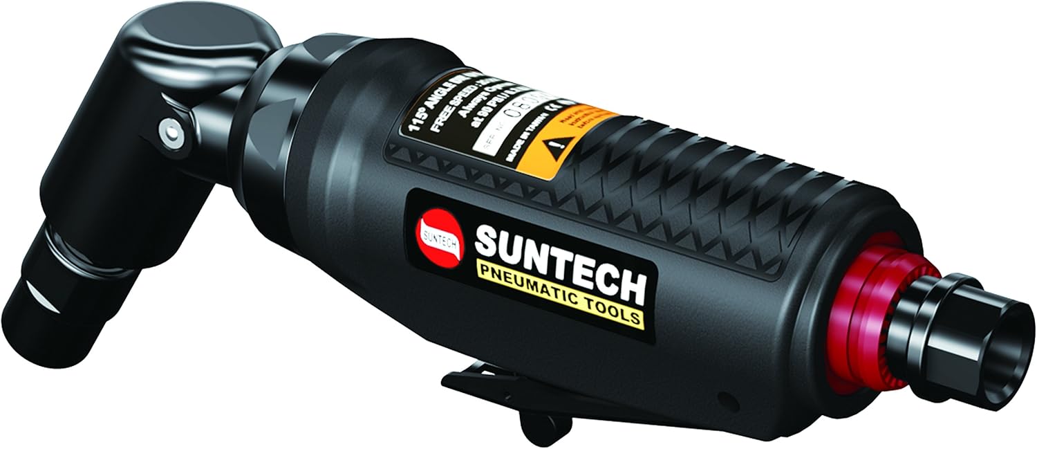 SUNTECH SM-55-5300 Sun match 1/4" 115 degree Angle Die Grinder, Black