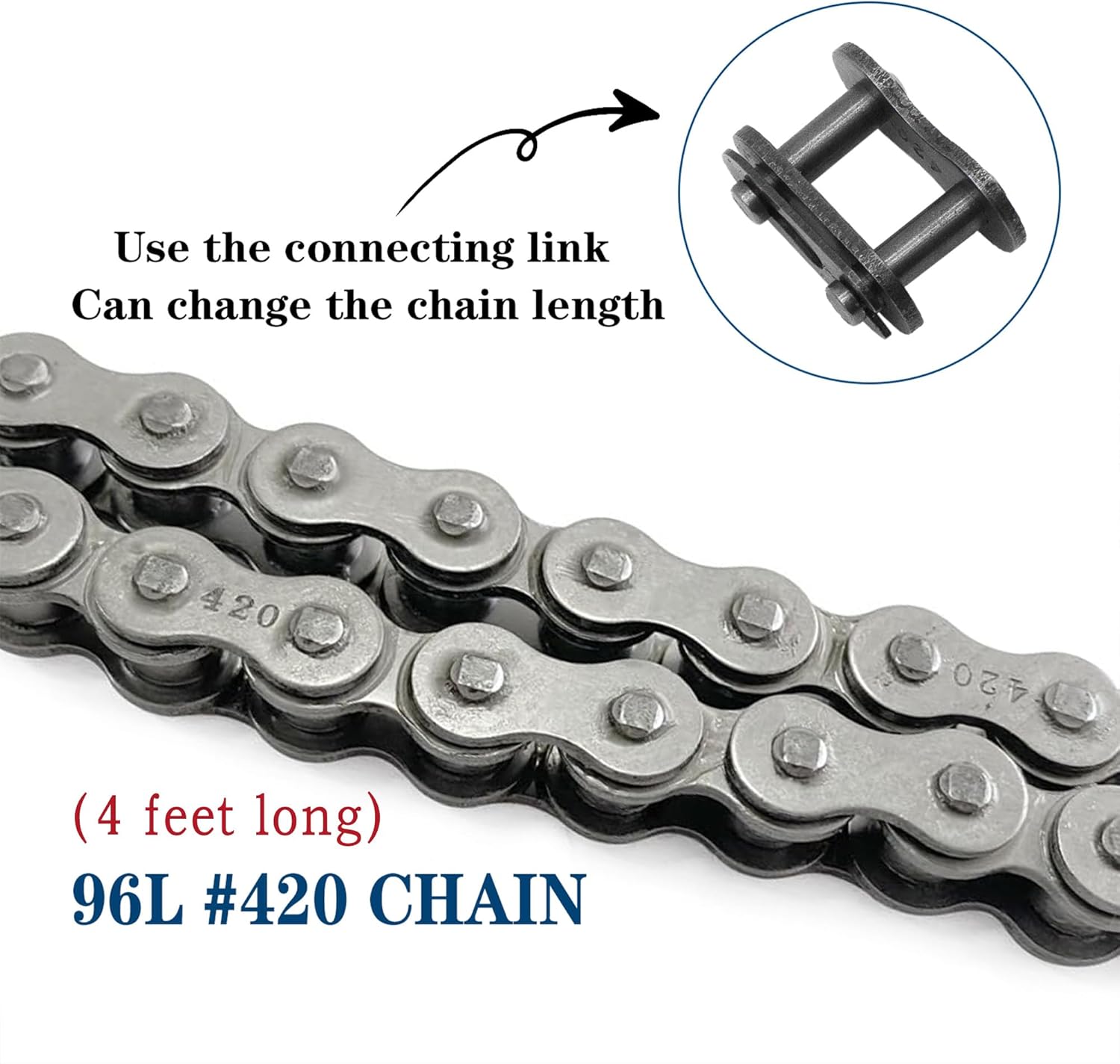 Centrifugal Clutch, Go Kart Clutch 3/4 Bore 10T with #40 41 420 Chain for Mini Bike, Go Kart, predator 212, Lawnmower and Honda GC GX 2-6.5HP Engine GC160 GC190 GX120 GX140 GX160 GX200.