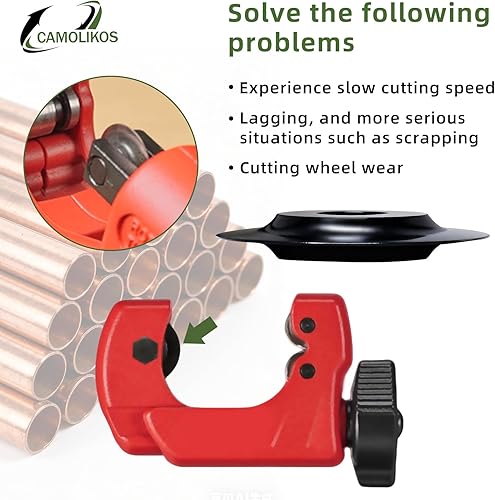 Miniatura 6 de 48-22-4256 Ruedas cortadoras de tubos de cobre (paquete de 2) compatibles con Milwaukee 48-22-4253 48-22-4252 48-22-4254 48-22-4258 48-22-4250