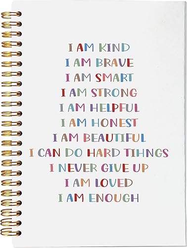 Cuadernos inspiradores, regalos de afirmaciones positivas para mujeres y niñas, regalos inspiradores para mujeres, diario motivacional para mujeres,