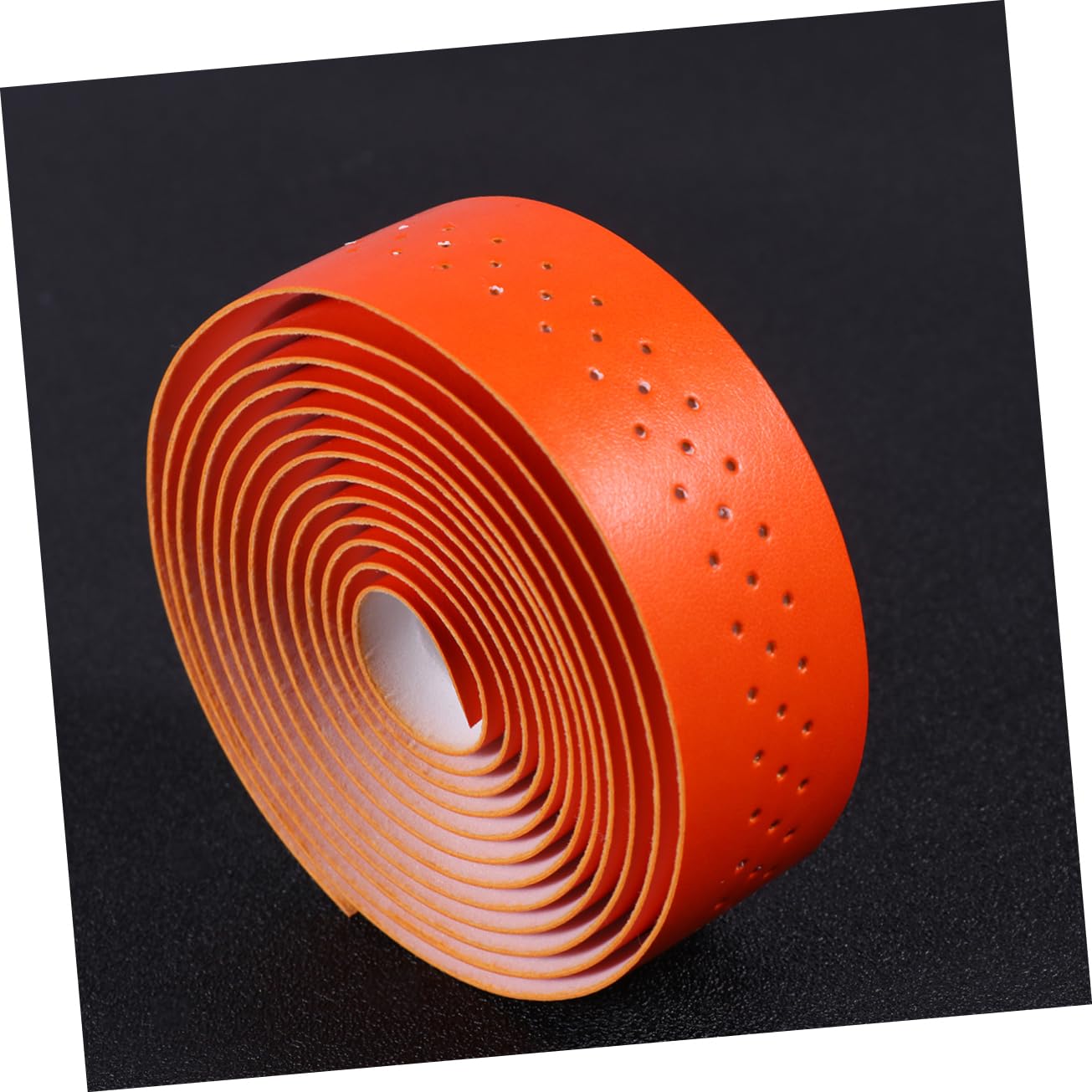 BESPORTBLE 3 Set Di Nastri Per Manubrio Per Bici Da Esterno in Pelle Pu Antiurto Anti-cinghia Strisce Arancioni Per Manubrio Riduzione