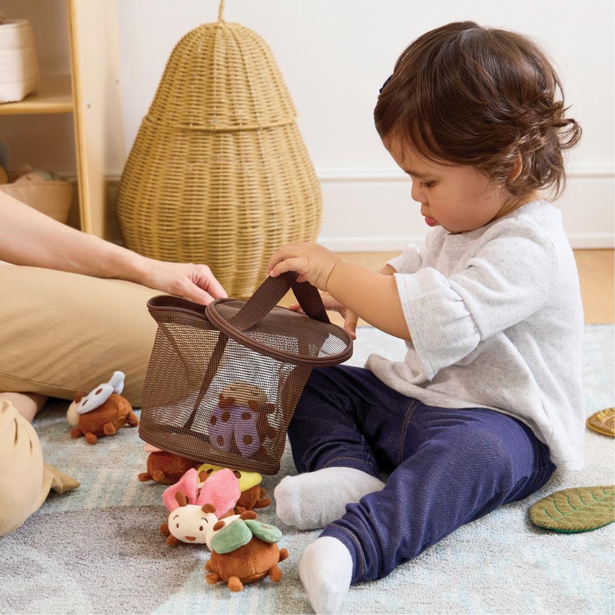 Kaplan Early Learning Crinkle and Texture Magnetic Ladybug Set