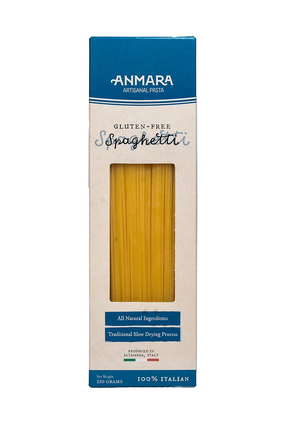 Anmara Artisanal Pasta, GlutenFree Spaghetti 250g Amazon.in Grocery