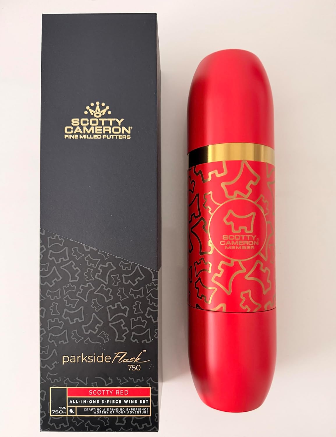 New Scotty Cameron High Camp 750ml Parkside Flask - 2026 Club Cameron (Flask Only)