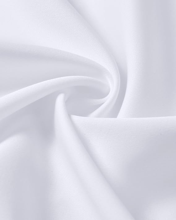 Men's Short Sleeve Dress Shirts Stain Shield Stretch Button Down Shirt Business Casual Formal Wedding Office Tops
