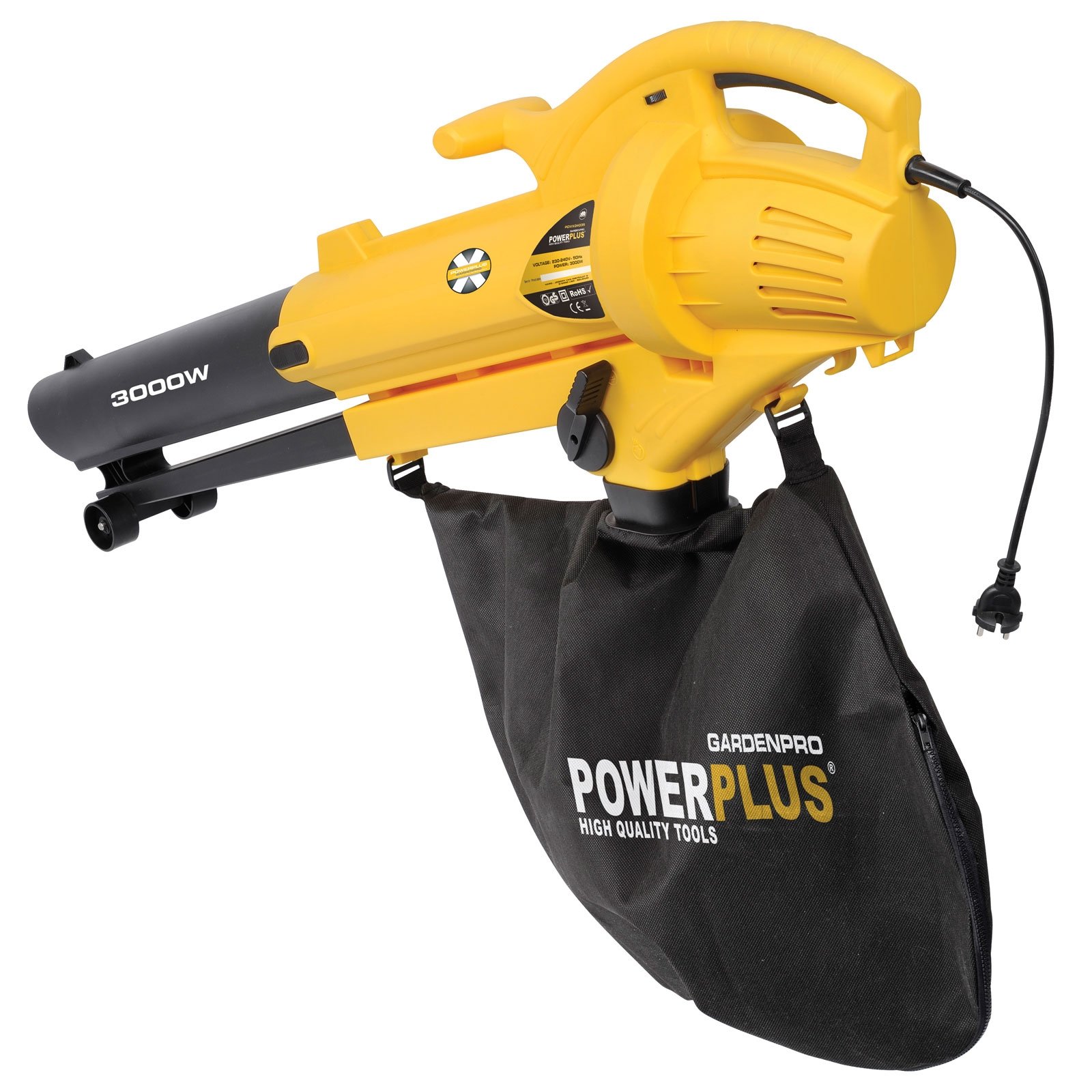 Varo Iberica De Bricolaje Powxg4035 - Aspirador soplad 270km/h elect powerplus 3500w powxg4035