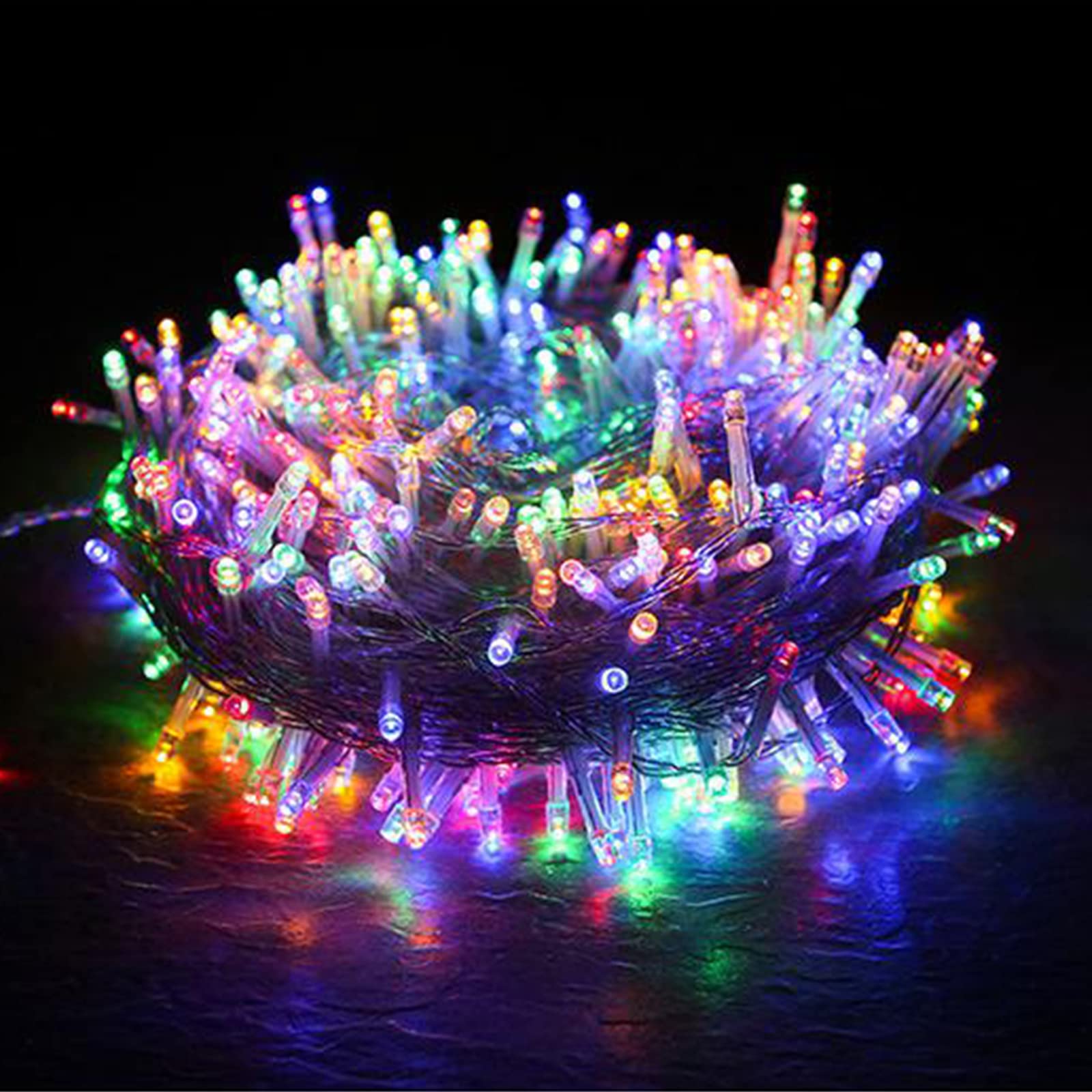 Guirnalda luminosa para exterior, 50 m, 500 LED, guirnaldas luminosas, Navidad, 8 modos, impermeable, IP65, guirnalda para decoración de Navidad, exterior, interior, para árbol de casa
