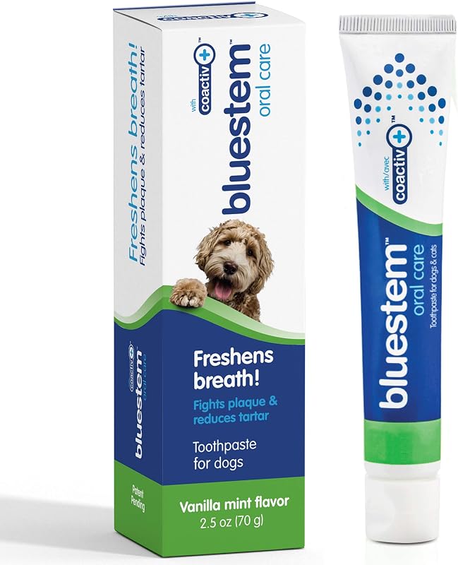 Creme Dental para Cães e Gatos Bluestem com Sabor Baunilha e Menta FG0510