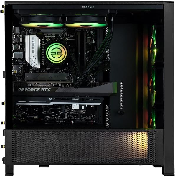 PCSpecialist Pro PC Gaming - AMD Ryzen 7 7700 3,80 GHz 8-Core, 32 GB DDR5 RAM, 16 GB GEFORCE RTX 5070 Ti, 2TB M.2 SSD, Windows 11 - 3