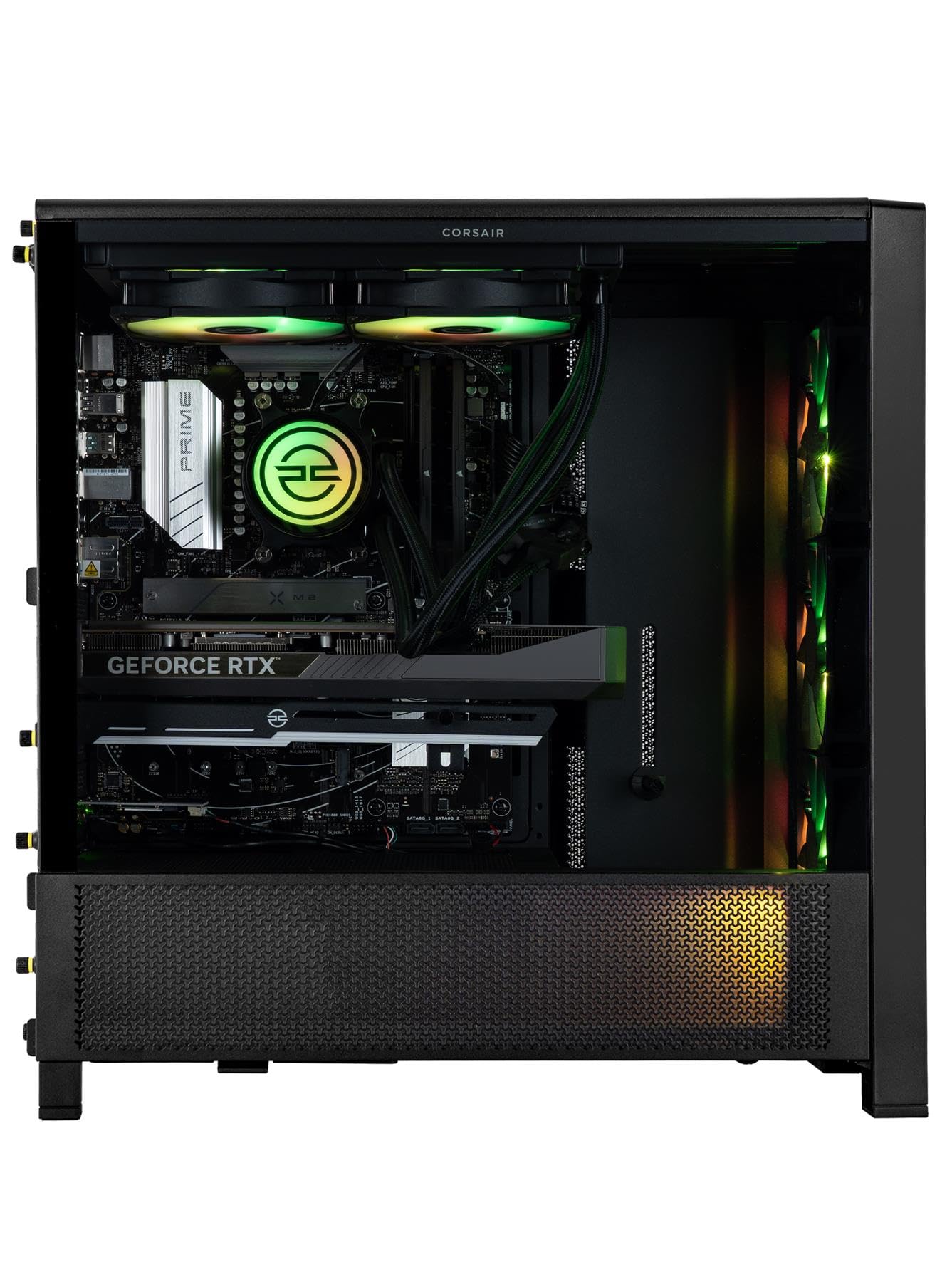 PCSpecialist Pro Gaming PC - AMD Ryzen 7 7800X3D 4,20 GHz 8-Core, 32 GB DDR5 RAM, 16 GB GEFORCE RTX 5070 Ti, 2TB M.2 SSD, Windows 11