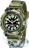 Kids Watch for Boys Girls Ages 5-12, Waterproof Time Teacher Easy to Read Analog Sport Outdoor Children Watches with Soft Band for Kids