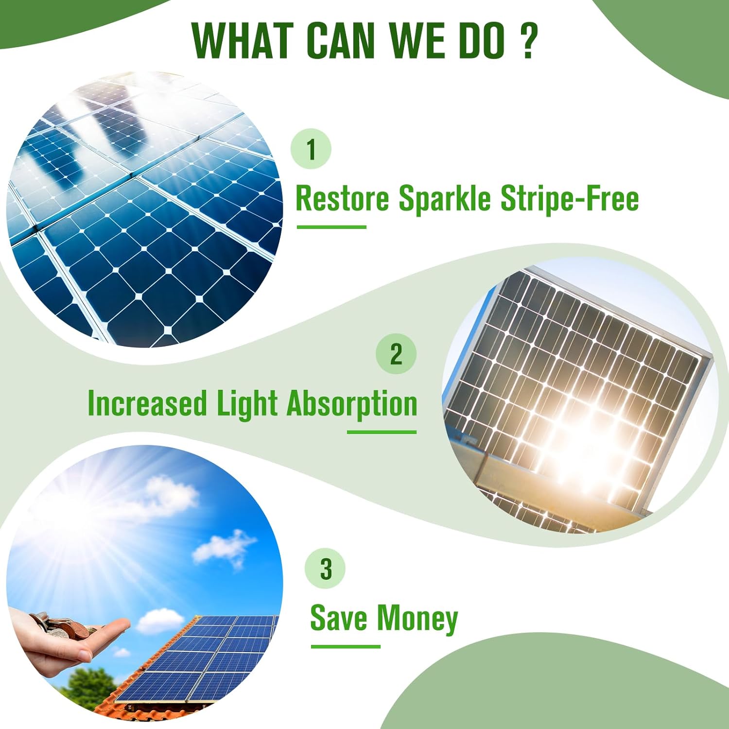 Teexpert Solar Panel Cleaner (1 Gallon Makes 600 Gallons), Super Concentrated Glass & Solar Panel Cleaning, Streak-Free Quick Dry Remove Dirt, Dust, Droppings, Oils, Fingerprints & Water Spots