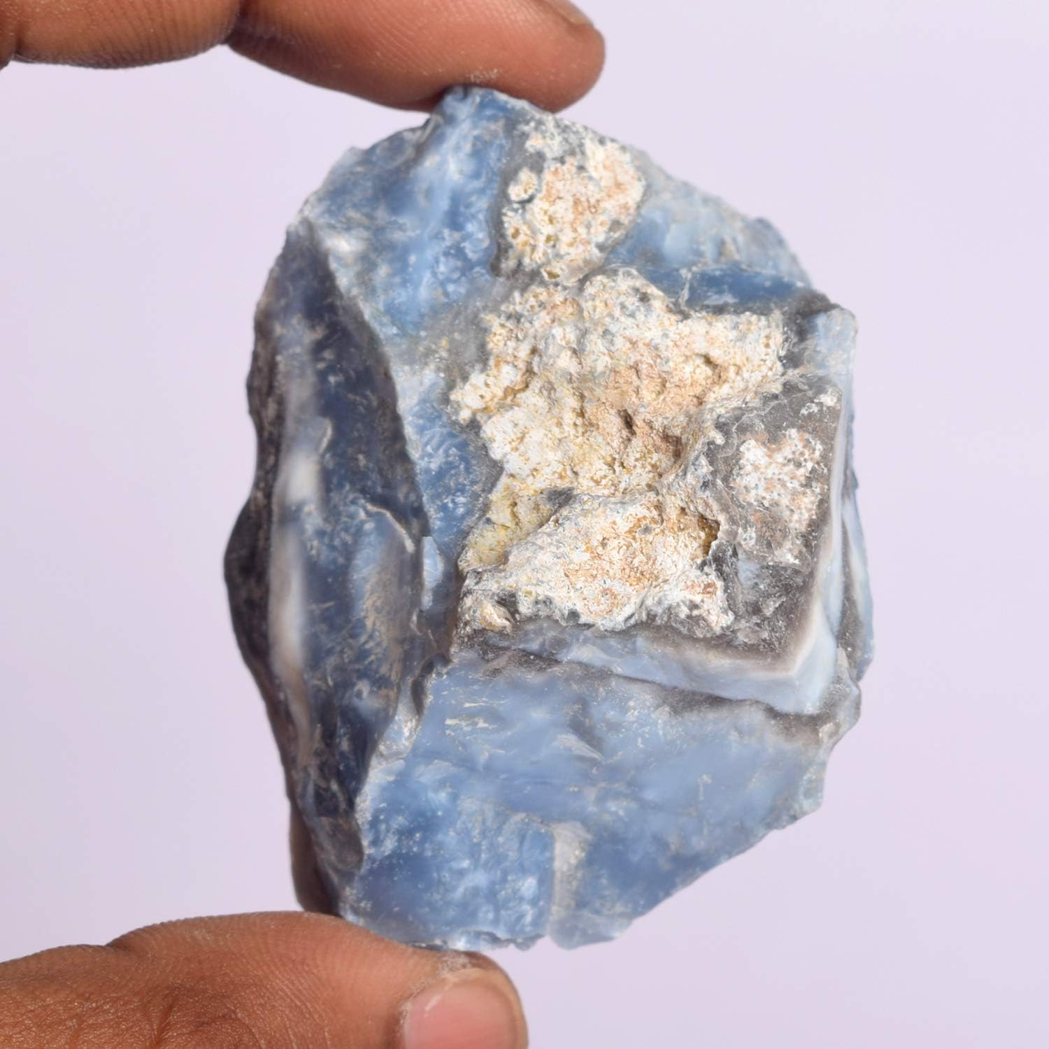 Blue Opal Rough Loose Gemstone 403.00 Ct Rough Opal Stone, Loose Gemstone, Certified Raw Rough Gemstone