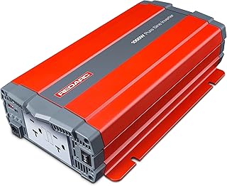 1000W Pure Sine Wave Inverter – 12V DC to 120V AC Power Converter – Reliable and Efficient – Ideal for RVs, Trucks, and Off-Grid Use – Portable Design with Multiple Protection Features
