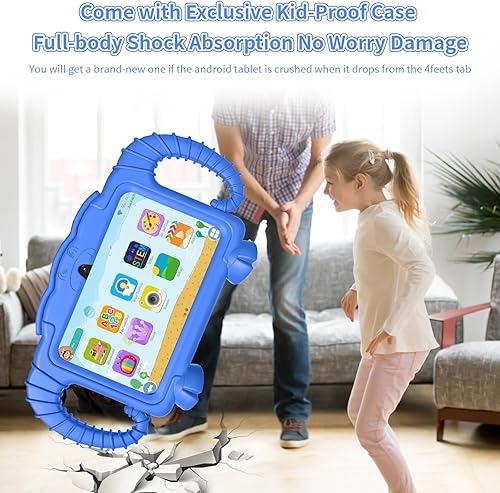 Miniatura 6 de TUOHAITIME Tablet Android 11 para niños 7 pulgadas tabletas para niños pequeños 3GB 32GB Tablet iWawa APP precargada control parental aprendizaje