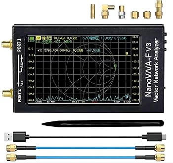 Amazon | 4.3 インチ NanoVNA-F V3 ベクトル ネットワーク