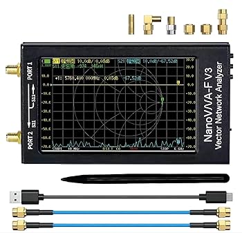 Amazon | 4.3 インチ NanoVNA-F V3 ベクトル ネットワーク