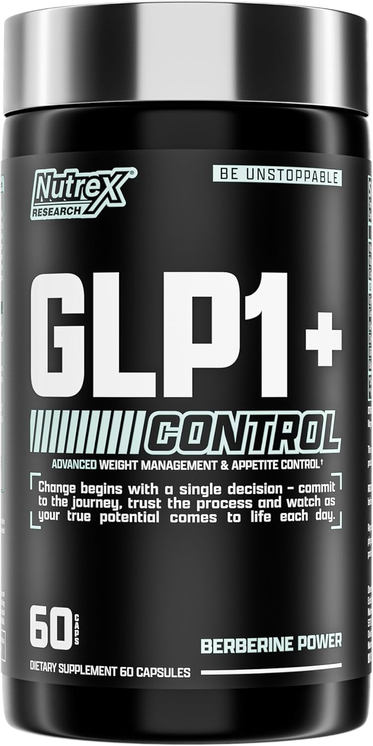 GLP-1 Supplement - Super Berberine Weight Management Support Healthy GLP-1 Naturally | Advanced Appetite Control & Metabolism Support with Clinically Studied Ingredients  | Stimulant Free