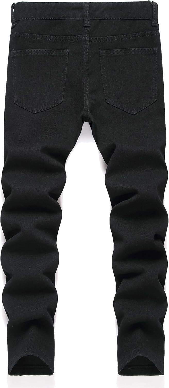 Boy's Skinny Fit Fashion Jeans - Image 3