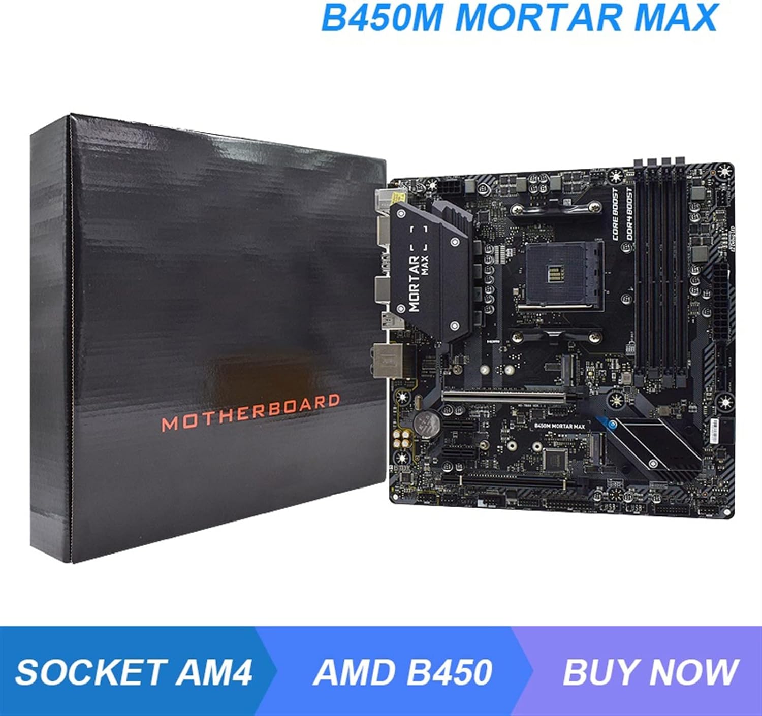 Pc Motherboard Fit for MSI B450M Mortar MAX AMD B450 Jamaica Ubuy