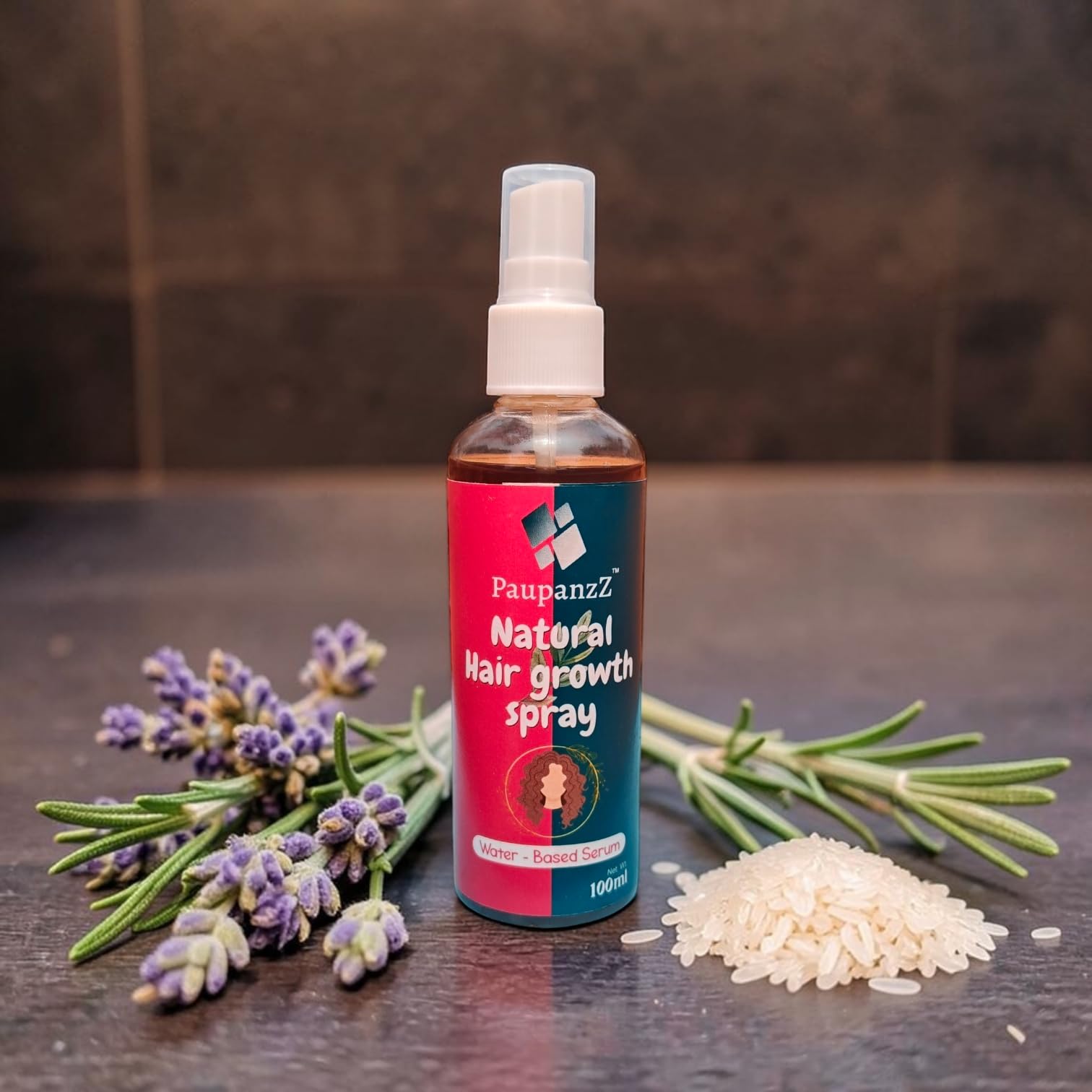 PaupanzZ™ Natural Hair Growth Spray, Water-Based Serum, Stimulates Growth, Reduces Hair Fall, Enhances Shine, 100ml-picture-47