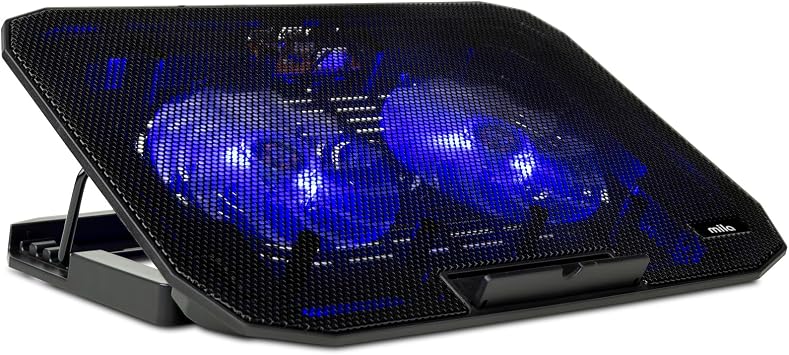 mila Classone Mila Serisi M2 15-17 inch - Mavi Led,2 Fan,2 USB Gaming Notebook Soğutucu Standı