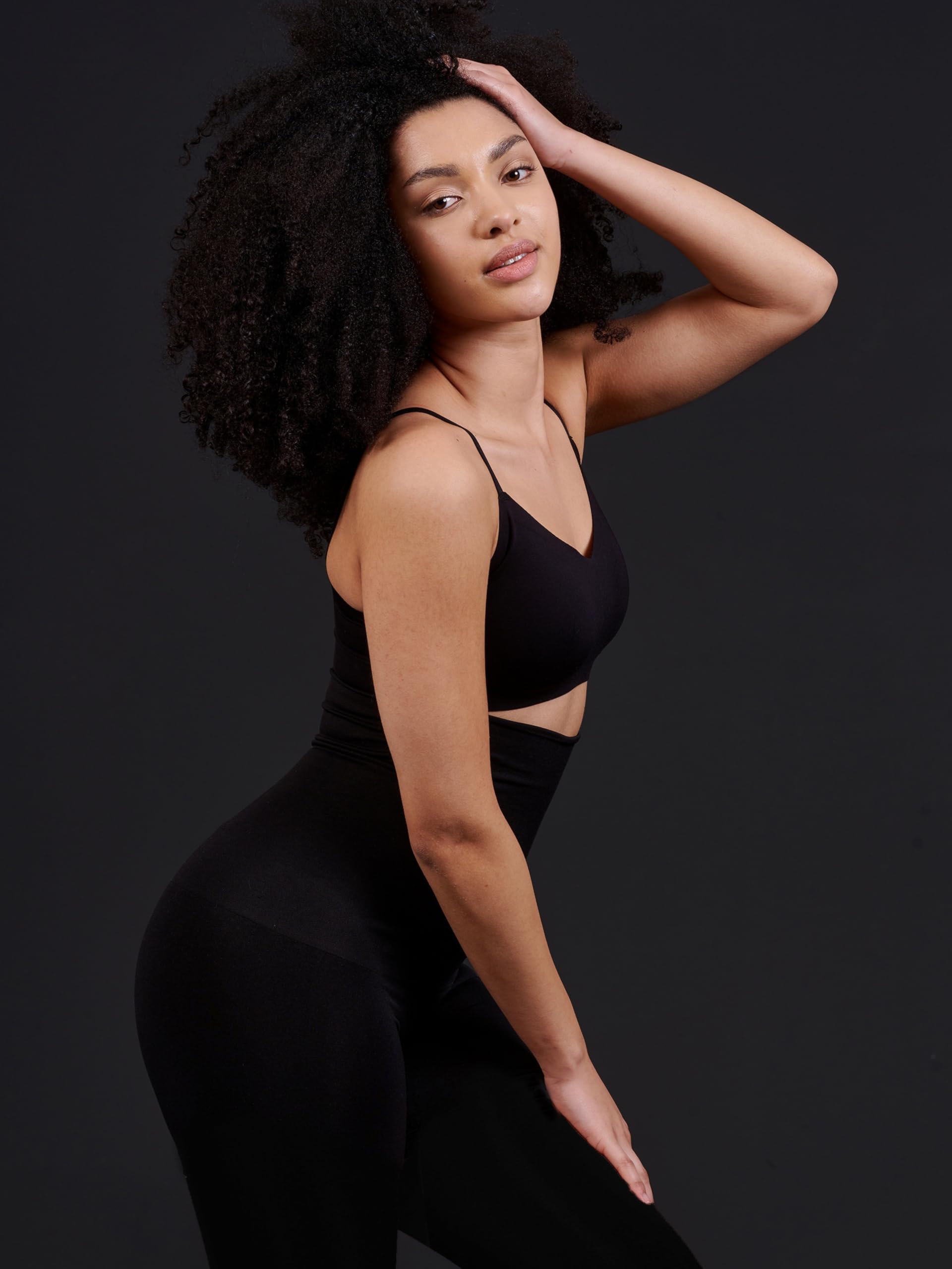 TONEST Leggings Sculptant Taille Haute modelant la Silhouette - Pantalon Sculptant - Push-Up - Panty Remodelant pour Le Ventre - 4000-MS-CC