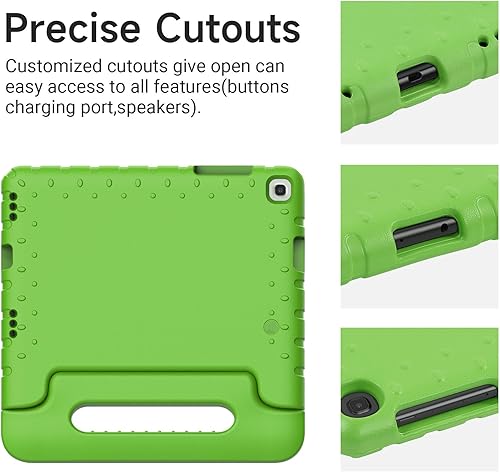 Miniatura 3 de Funda para niños para Samsung Galaxy Tab A 10.1 (2019) Modelo SM-T510T515, ligera, a prueba de golpes, funda protectora de EVA con mango de soporte