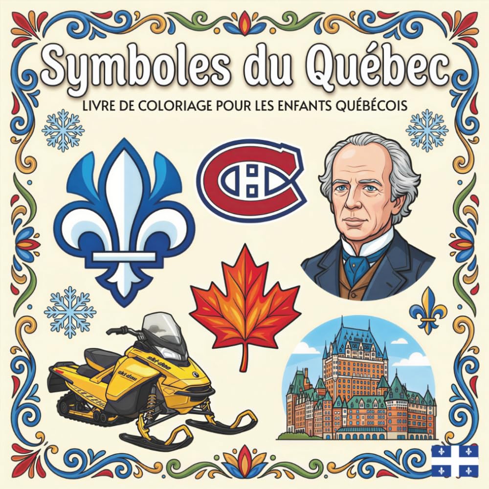 Symboles du Québec: Le rêve de la belle province, Découvre les emblèmes, les paysages et les trésors qui font la fierté du Québec, crayon en main et cœur ouvert