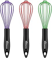 Vista 13 de NileHome Batidor de silicona de 10