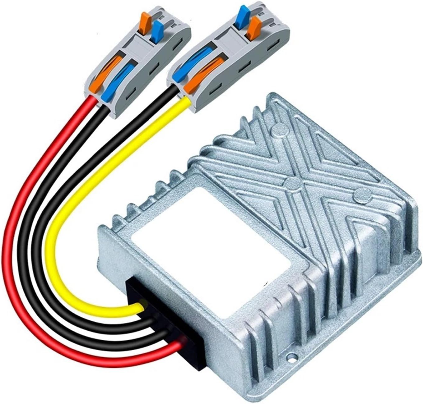 9-36V 12V 24Vから24V DC電圧安定器レギュレータ1Aから30AアルミニウムDCからDCブーストバックコンバータ電源車