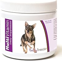 Vista 134 de Healthy Breeds Multivitamínico siberiano Husky para perros, suplemento diario recomendado por veterinarios, sabor a tocino, 60 masticables suaves