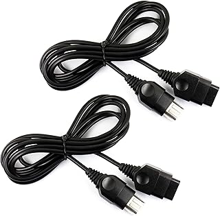 whiteeeen 2pcs Extension Cable Cord 1.8Meter / 6FT Compatible with Original Xbox Controller