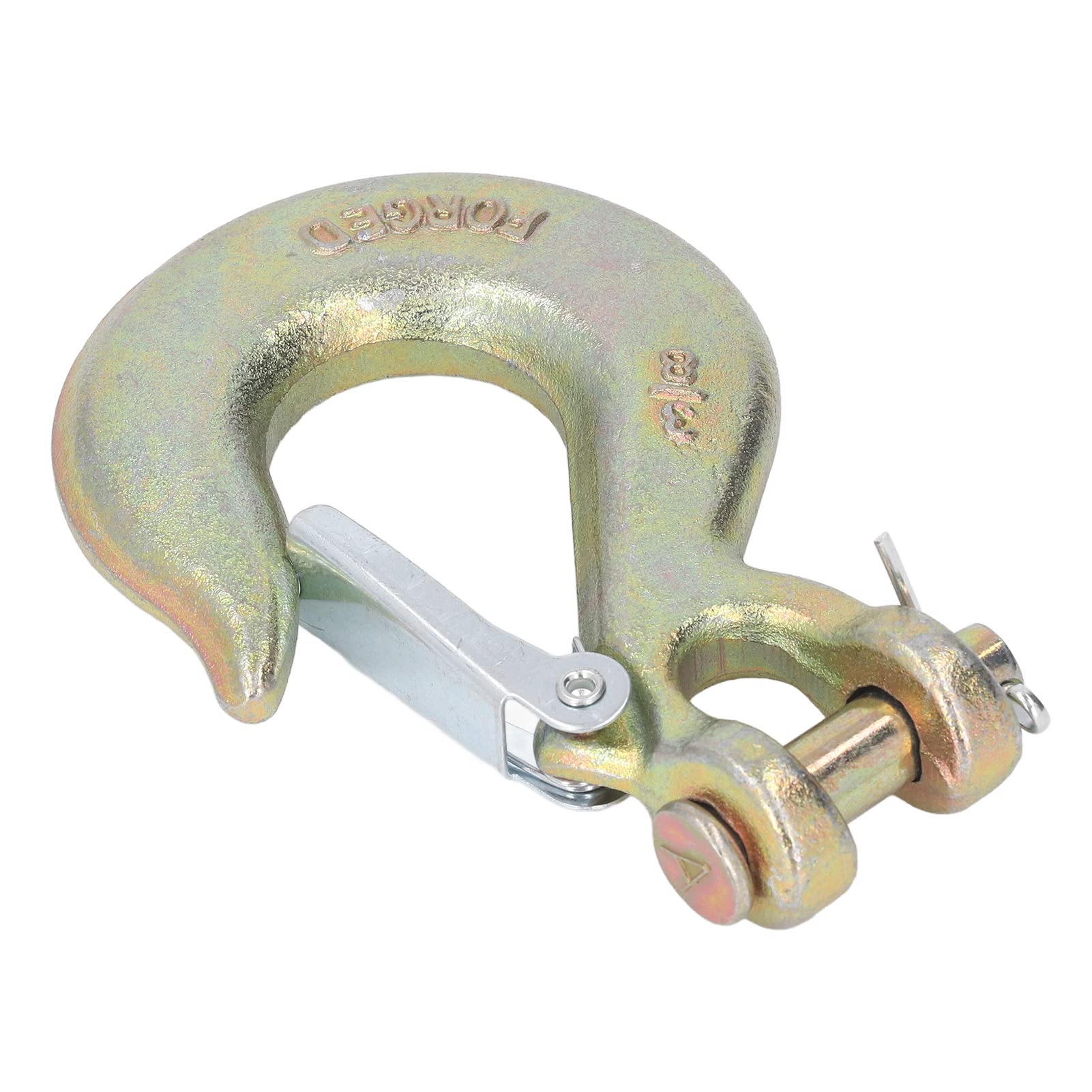 2Pcs Slip Hook Alloyed Steel Steel Clevis Wrought Steel Grab Hooks