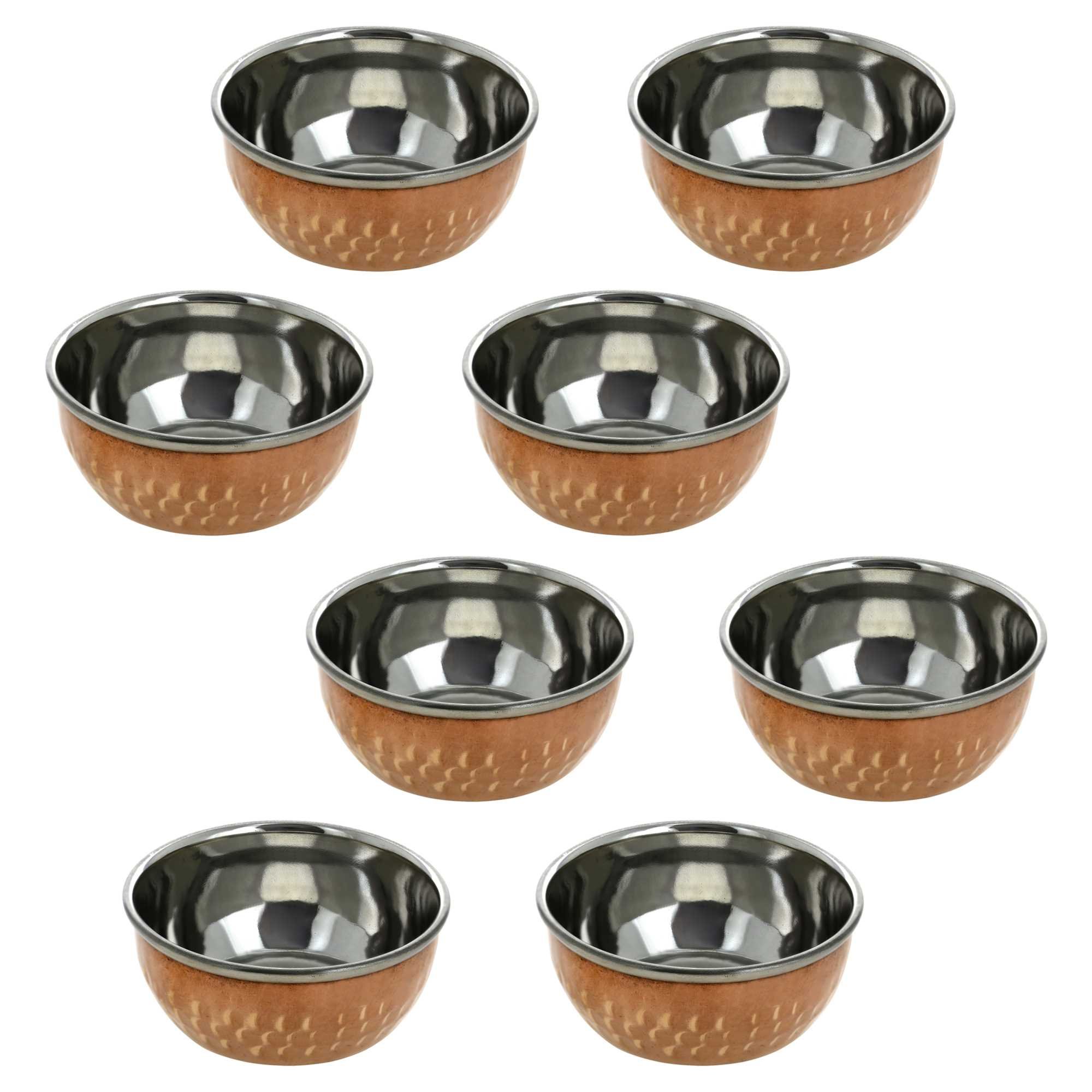 Buy Handmade Katori Indian Dishes Set of 8 Copper s Traditional