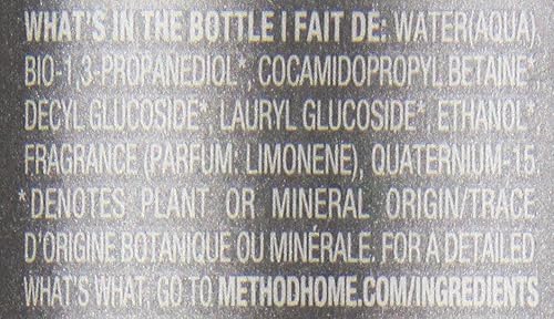 Miniatura 5 de method Limpiador de acero inoxidable + espray de pulido, flor de huerto, 12 onzas