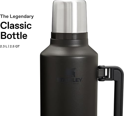 Stanley 1913 Classic Legendary Thermal Flask 2.3L - Black - 3